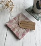Hand Printed Linen Coaster Set - Image 1