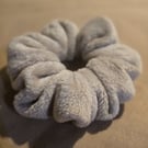 Soft Brown Furry Scrunchie