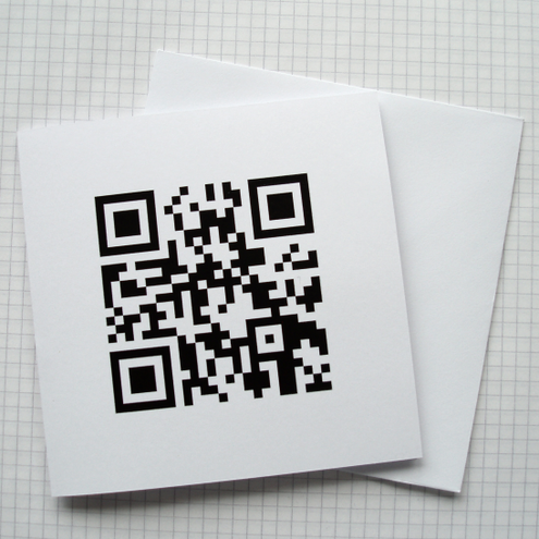 Happy Father's Day - QR Code Greeting Card - Geek