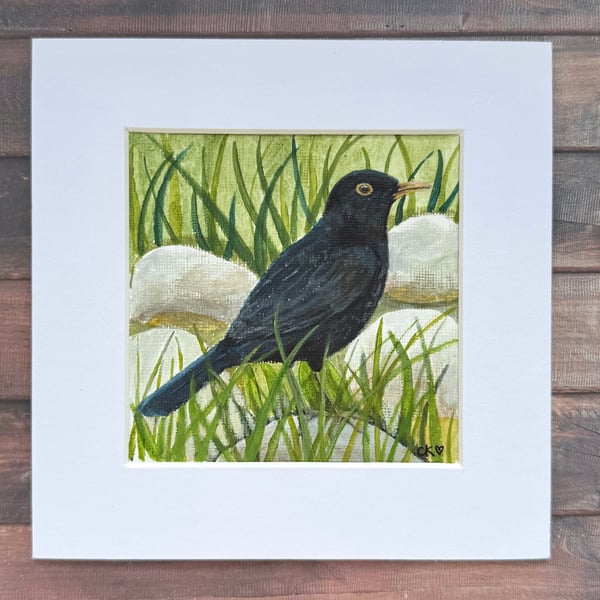 Blackbird Painting