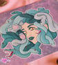 Medusa A5 Art Print - Greek Mythology - Original Illustration - Image 7