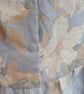 Blue Linen print dress or pinafore - Image 2