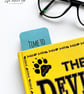 Happy Stretching Cat Bookmark, 52mm x 148mm - Image 2