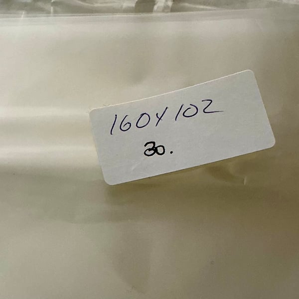 Card cello bag 160 x 102 mm 
