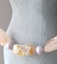 Opal, Miracle Bead and Leather Necklace  - Image 4