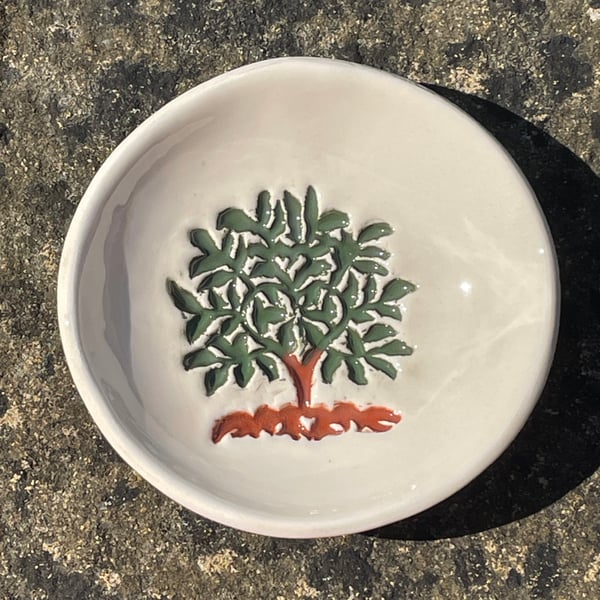 NEW! Ceramic Tree of Life trinket dish