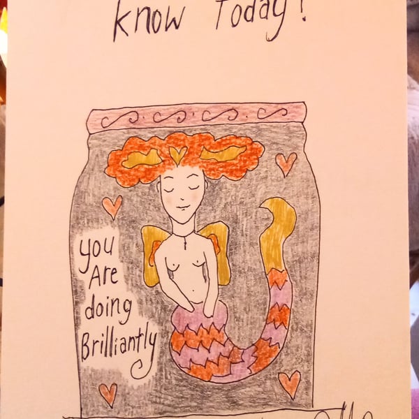 Small Prophets inspired original drawing 