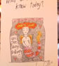 Small Prophets inspired original drawing 