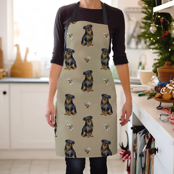 Rottweiler and Bee Apron
