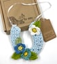 Crochet Horseshoe - Alternative to a Wedding Card