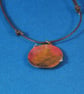  Opposites Copper and Silver Circular Pendant - Image 3