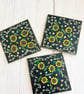 Hand Painted Sunflower Coaster  - Image 2