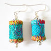 Textile Earrings 