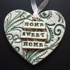 ceramic heart decoration