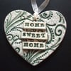 ceramic heart decoration