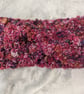 Womens Ear warmer- Burgundy - Image 2