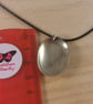 Upcycled Silver Plated Spoon Necklace (SPN102512) - Image 3