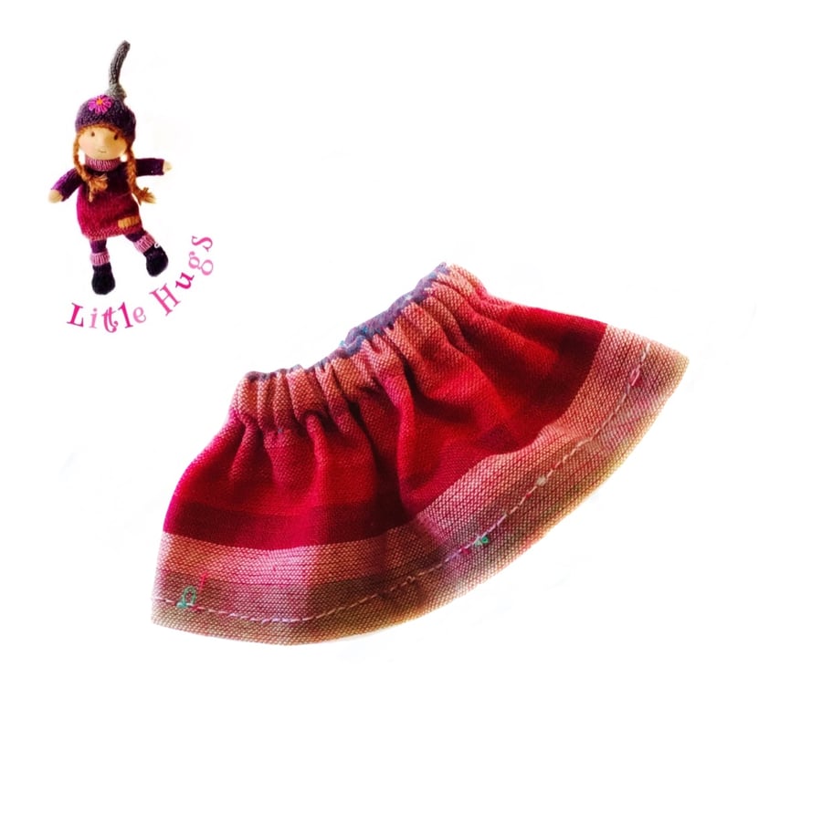 Reserved for Kat Little Hugs’ Plum Striped Skirt