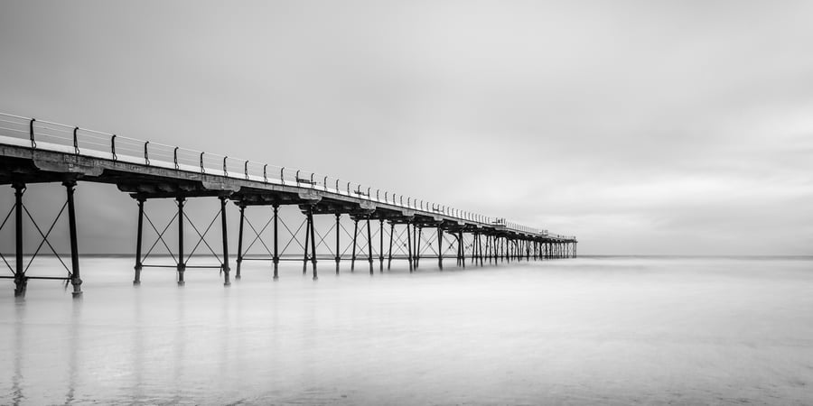 Photography Print - Saltburn Pier, North Yorkshire- Limited Edition Signed Print