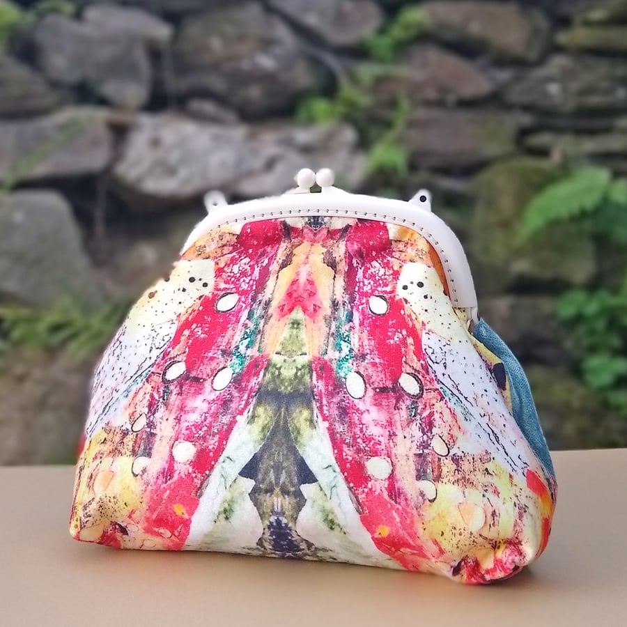 Vintage discount velvet purse