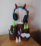 Glow In The Dark Plumbob Headphone Accessory With Reusable Tie - Image 9