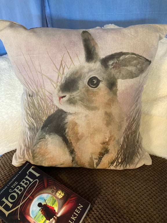 Rabbit Cushion Cover