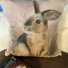 Rabbit Cushion Cover