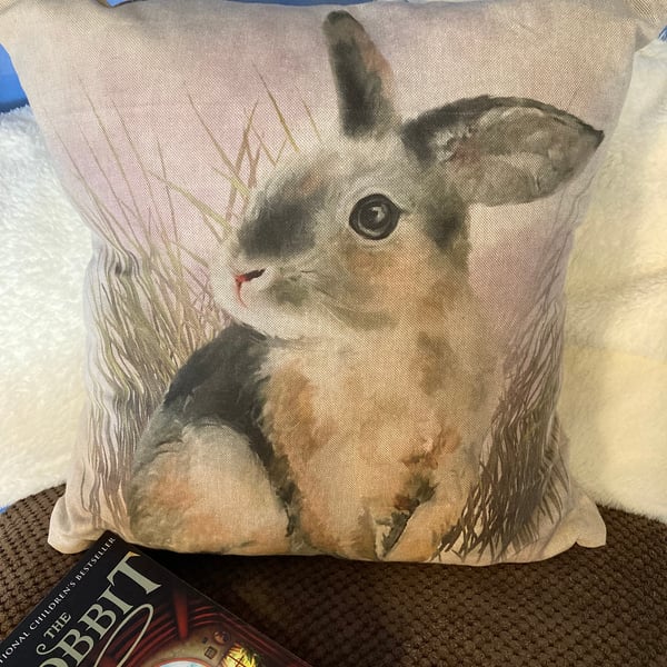 Rabbit Cushion Cover