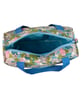 Large wash bag in Liberty cotton, floral toiletries bag with handles and pocket. - Image 9