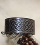 Leather Wrist Cuff, Leather Laced Bracelet, Celtic Knot Bracelet - Image 4