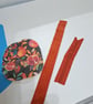 Mini phone pouch, Pomegranate  - Image 9