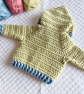 0-6 Months Teddy Bear Baby Cardigan with Hood – Baby Shower Gift - Image 4