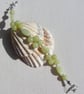 Lemon Jade Gemstone Beaded Chakra Bracelet "Bridget" - Image 4
