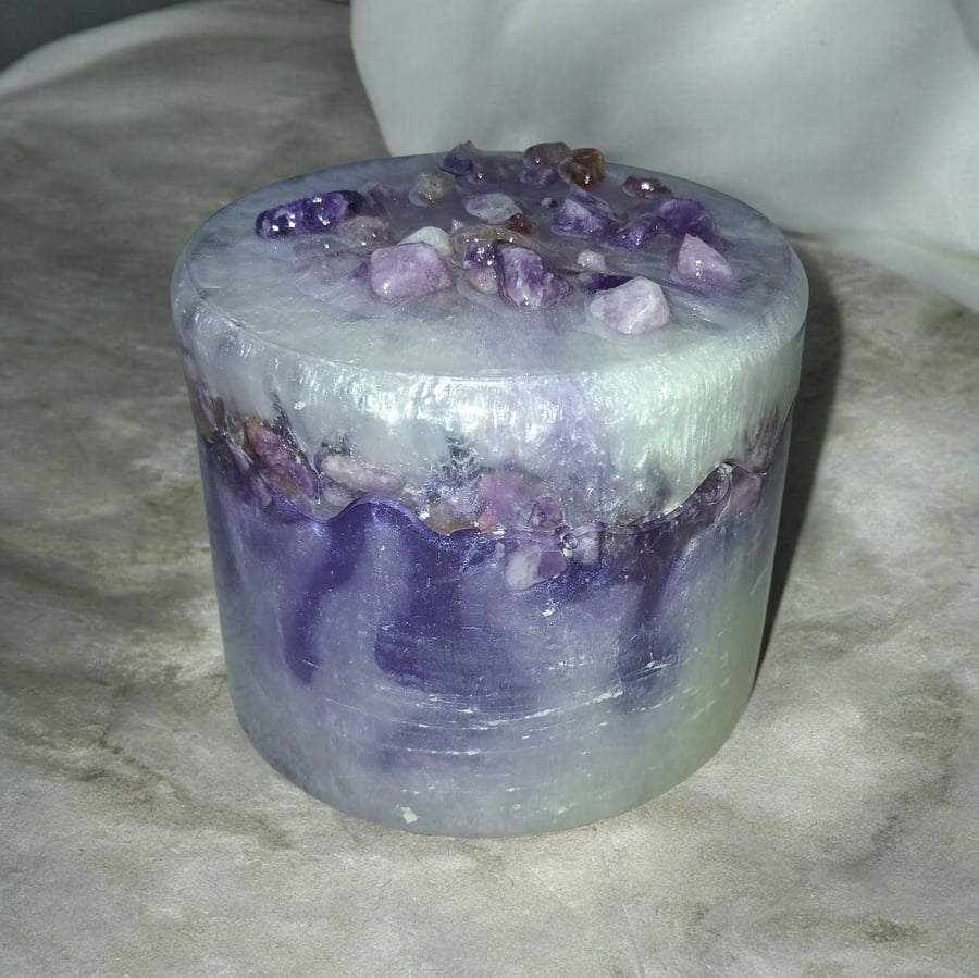 Trinket box (Lepidolite)