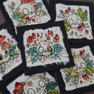 mini fungi skull - original twinchie illustration