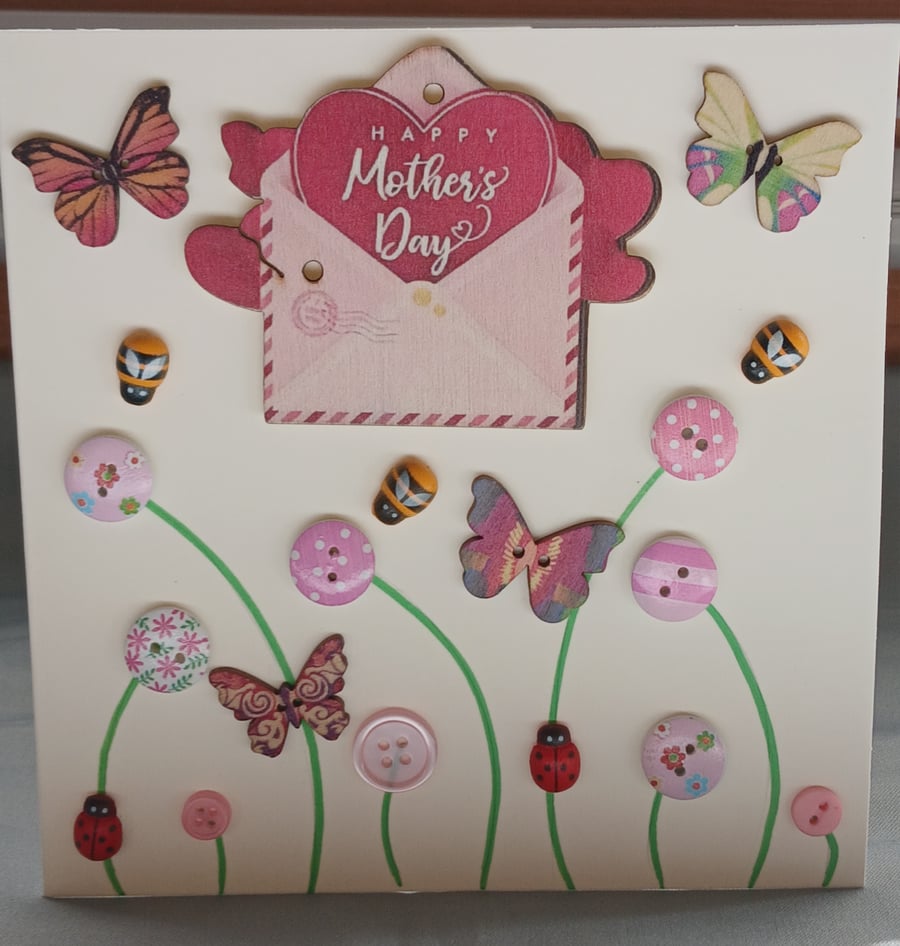 Handmade Mother's day card 