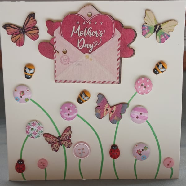Handmade Mother's day card 
