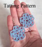 PDF Tatting Pattern - 'Isabella' Earrings With Beads - Intermediate - Image 2