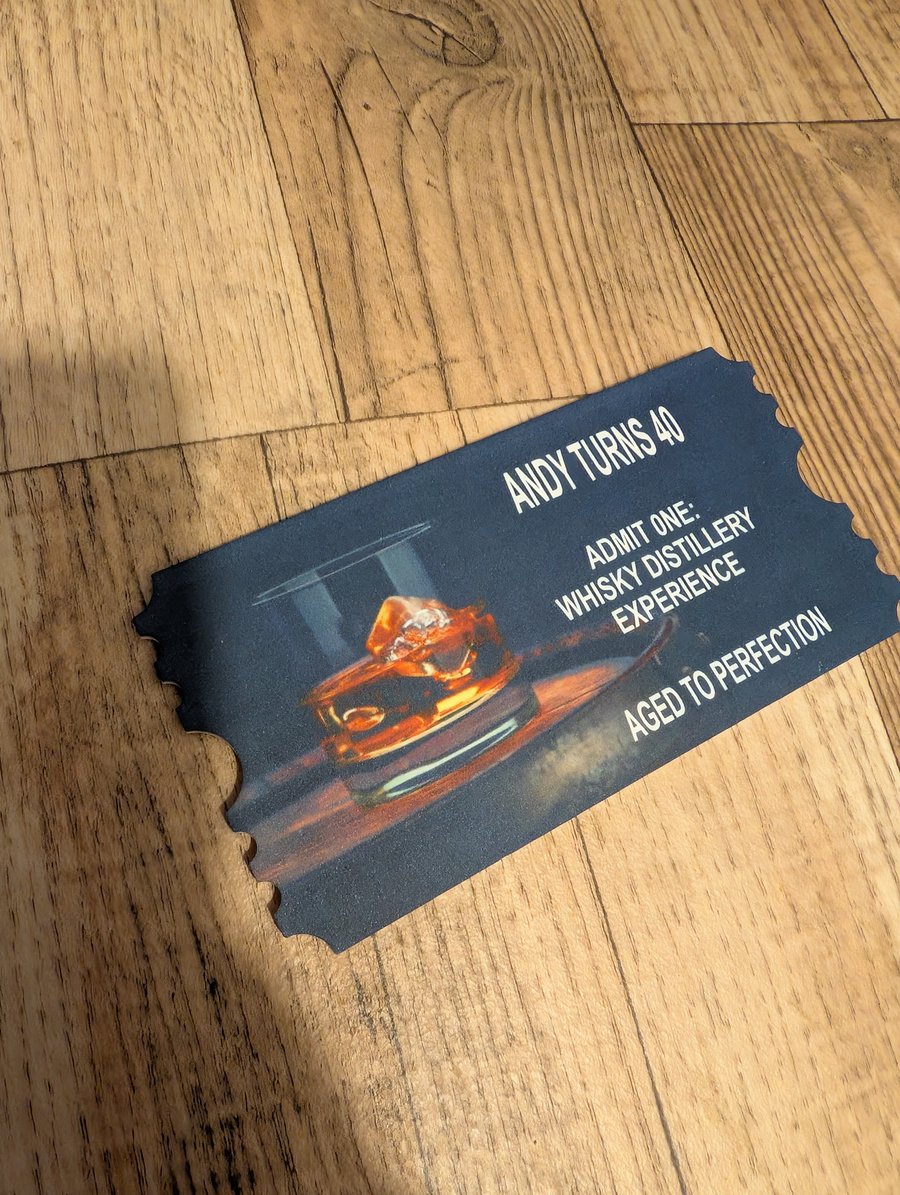 Personalised Tickets 