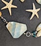 Amazonite, Flourite with Quartz & Jasper Sterling Silver Necklace - Image 5