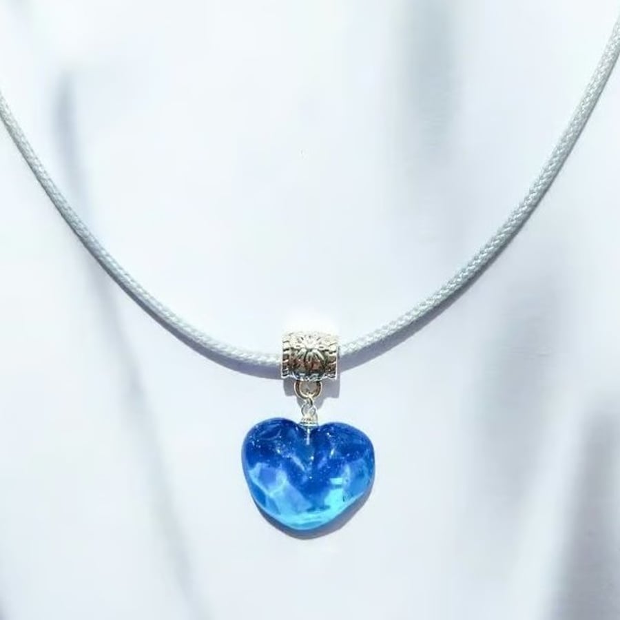 Ocean Heart Necklace