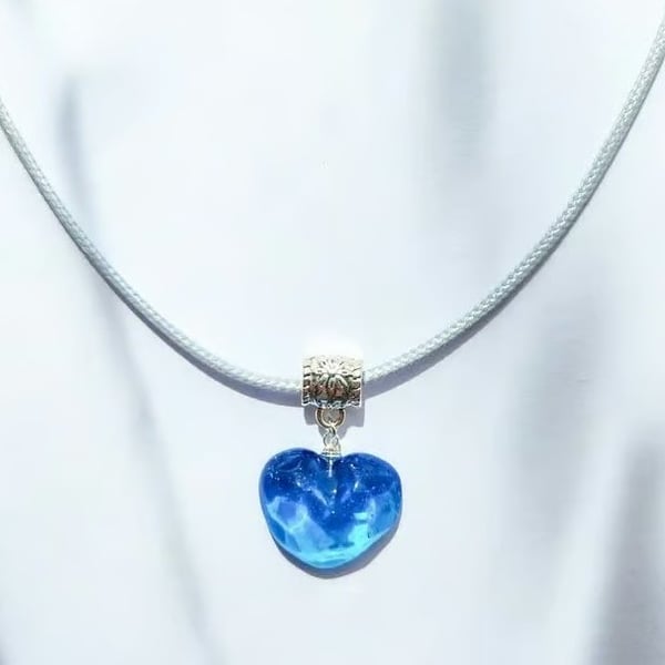 Ocean Heart Necklace