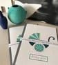 'Vintage Pram' new baby card - Image 2
