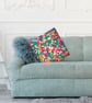 021 Cross Stitch Pattern Modern Geometrical Cushion Chart - Triangles - Image 3