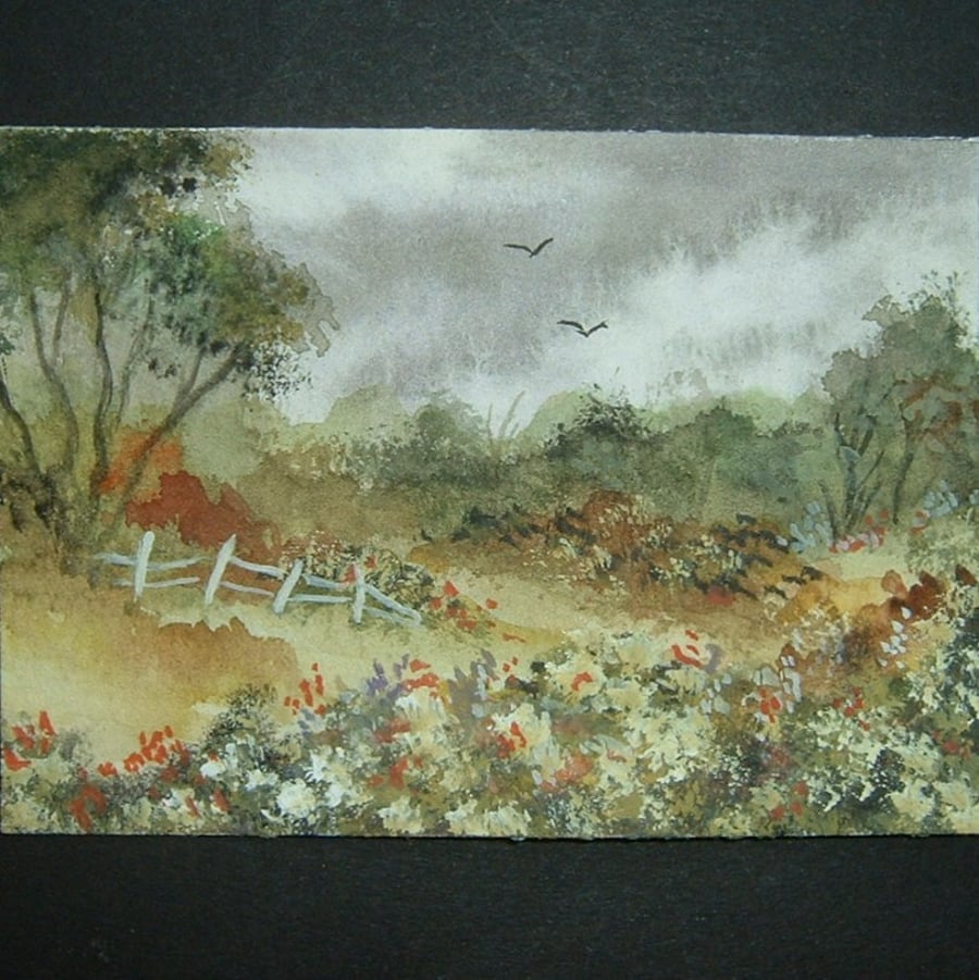 Art painting aceo SFA original paintings landscape 91