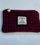 Harris Tweed Coin Purse Handmade Scottish Wool Pouch