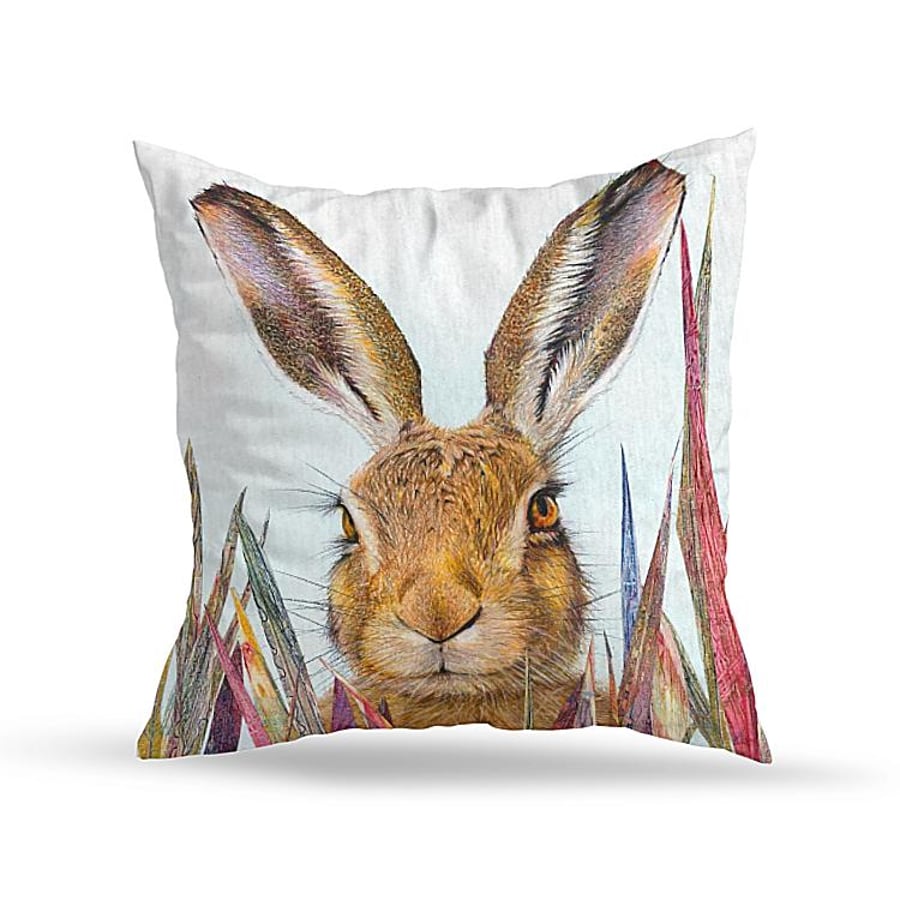 Hattie Hare Cotton Cushion