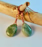 Tree Agate & Copper Teardrop Earrings - Birthday, Anniversary, Gifts For Her - Image 4