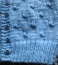 16" Baby Boys Knots V Neck Cardigan - Image 2