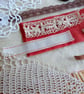 Vintage Welsh High Tea Slow Stitching Kit -  themed fabric remnants & trims - Image 9
